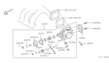 Diagram for Nissan Maxima Throttle Position Sensor - 22620-12G11