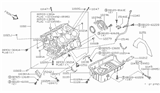 Diagram for 1997 Nissan Quest Oil Pan - 11110-1B000