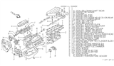 Diagram for 1995 Nissan Quest Cylinder Head Gasket - 10101-0B726