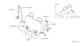 Diagram for 1998 Nissan Quest Seat Belt - 89825-1B027