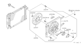 Diagram for Nissan Quest Fan Blade - 21486-1B000