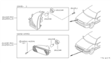 Diagram for 1997 Nissan Quest Light Socket - 26243-1B200