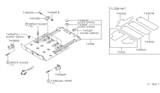 Diagram for 1993 Nissan Quest Body Mount Hole Plug - 74999-0B000