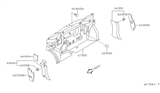 Diagram for 1993 Nissan Quest Dash Panels - 67900-0B000