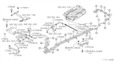 Diagram for Nissan Fuel Tank Vent Valve - 17368-6B700