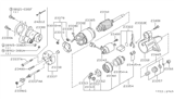 Diagram for 1996 Nissan Pathfinder Starter Drive Gear - 23361-42L70