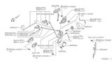 Diagram for 1997 Nissan Quest Door Lock Actuator - 80550-6B701