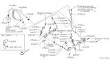 Diagram for Nissan Xterra Fuel Injector - 16600-1B001