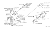 Diagram for 1994 Nissan Quest Steering Shaft - 48820-0B700