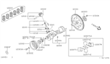 Diagram for 1995 Nissan Quest Piston - A2010-0B101