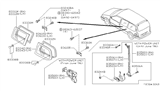 Diagram for 1998 Nissan Quest Weather Strip - 83352-0B000