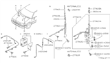 Diagram for 1997 Nissan Quest Antenna Base - 28216-0B000