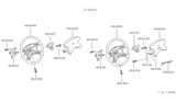 Diagram for 1993 Nissan Quest Steering Wheel - 48430-0B300