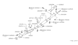 Diagram for Nissan Quest Exhaust Pipe - 20021-0B700