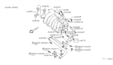 Diagram for Nissan Quest Thermostat Housing - 13048-0B000