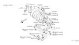 Diagram for 1994 Nissan Quest Cooling Hose - 14056-0B003