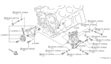 Diagram for Nissan Quest A/C Idler Pulley - 11925-1B000