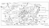 Diagram for 1994 Nissan Quest Blend Door Actuator - 27742-0B000