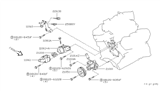 Diagram for 1994 Nissan Quest Coolant Temperature Sensor - 22630-70J00