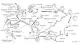 Diagram for 1995 Nissan Quest Brake Line - 46210-0B000