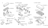 Diagram for 1998 Nissan Quest Fuse - 24370-0B015