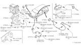 Diagram for 1998 Nissan Quest ABS Control Module - 47850-1B700