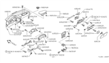 Diagram for 1997 Nissan Quest Ashtray - 68820-1B000