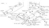 Diagram for Nissan Quest Exhaust Hanger - 20742-0B000