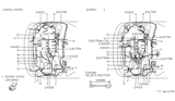 Diagram for 2001 Nissan Quest Battery Terminal - 24110-1B000