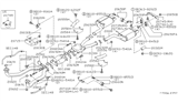 Diagram for 1996 Nissan 300ZX Exhaust Pipe - 20300-54P00