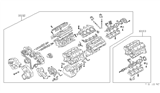 Diagram for 1996 Nissan 300ZX Spool Valve - 10102-48PF0