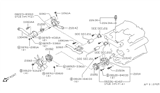 Diagram for Nissan 300ZX Water Pump Pulley - 21051-30P00