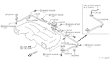 Diagram for Nissan 300ZX EGR Vacuum Solenoid - 14710-30P10