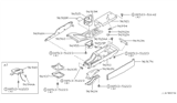 Diagram for 1993 Nissan 300ZX Shift Indicator - 96940-30P00