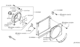 Diagram for Nissan 300ZX Fan Motor - 21487-30P00