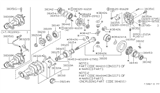 Diagram for Nissan 300ZX Pinion Bearing - 38120-40P00