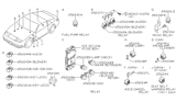 Diagram for 2005 Nissan Altima Relay - 25230-79964