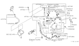 Diagram for 1992 Nissan 300ZX Power Steering Hose - 49710-30P00