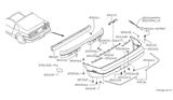 Diagram for 1995 Nissan 300ZX Bumper - 85022-30P28