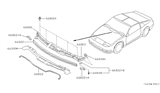 Diagram for Nissan 300ZX Weather Strip - 66830-30P01