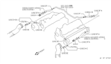 Diagram for 1996 Nissan 300ZX PCV Valve - 11810-40P00