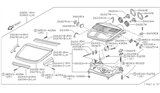 Diagram for 1994 Nissan 300ZX Headlight Bulb - 26296-60U01