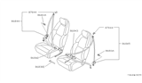 Diagram for Nissan 300ZX Seat Belt - 86845-48P02