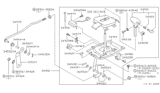 Diagram for 1994 Nissan 300ZX Shift Knob - 34910-45P01