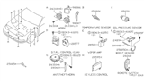 Diagram for 1994 Nissan 300ZX Car Key - 28268-F9902