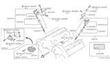 Diagram for 1995 Nissan 300ZX Spark Plug - 22401-40P66