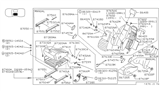 Diagram for 1990 Nissan 300ZX Seat Cushion - 87350-30P01