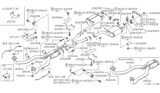 Diagram for 1994 Nissan 300ZX Catalytic Converter - 20010-40P01