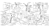 Diagram for Nissan Versa Fuel Line Clamps - 16439-N2100