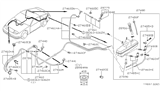Diagram for 1992 Nissan 300ZX Windshield Washer Nozzle - 28970-32P00